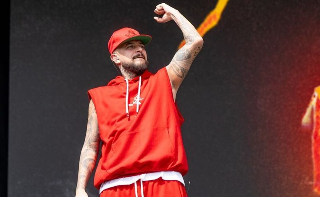 El rapero se manifestó en contra de la guerra en Medio Oriente. Foto: Vive Latino