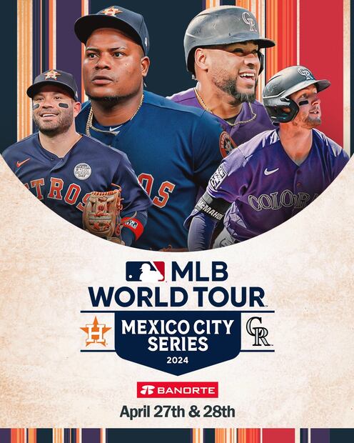 MLB viene a México en abril del 2024 - Foto: Astros
