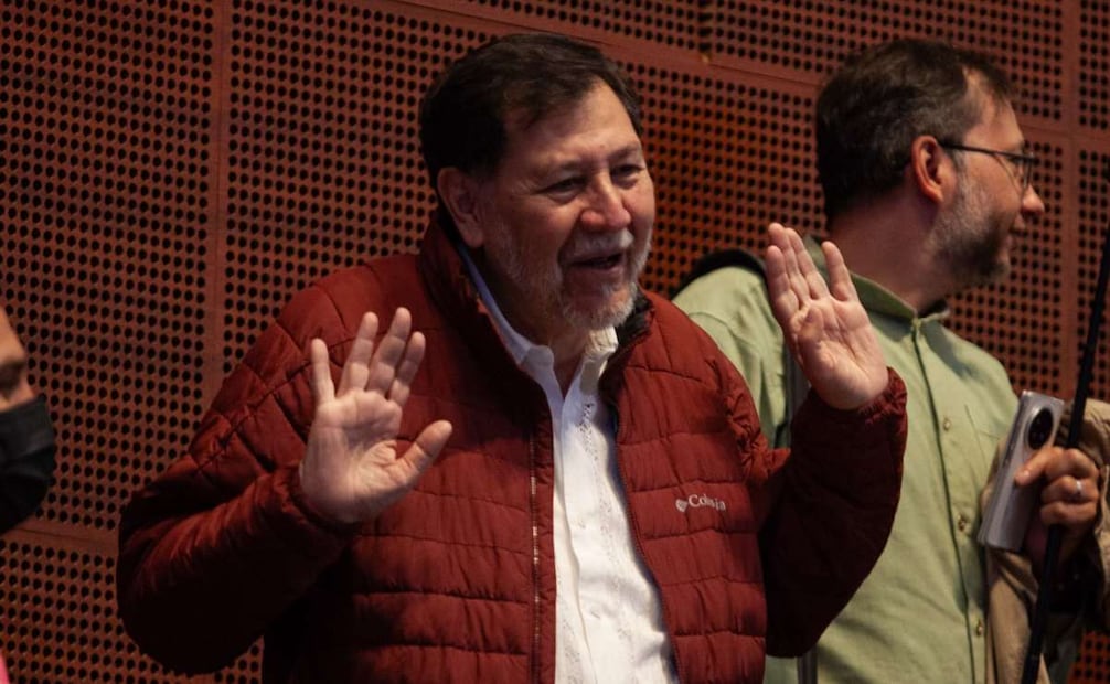 Gerardo Fernández Noroña, senador del grupo parlamentario Morena durante sesión ordinaria en la Cámara de Senadores el pasado 19 de noviembre de 2025. Foto: Andrea Murcia/ Cuartoscuro