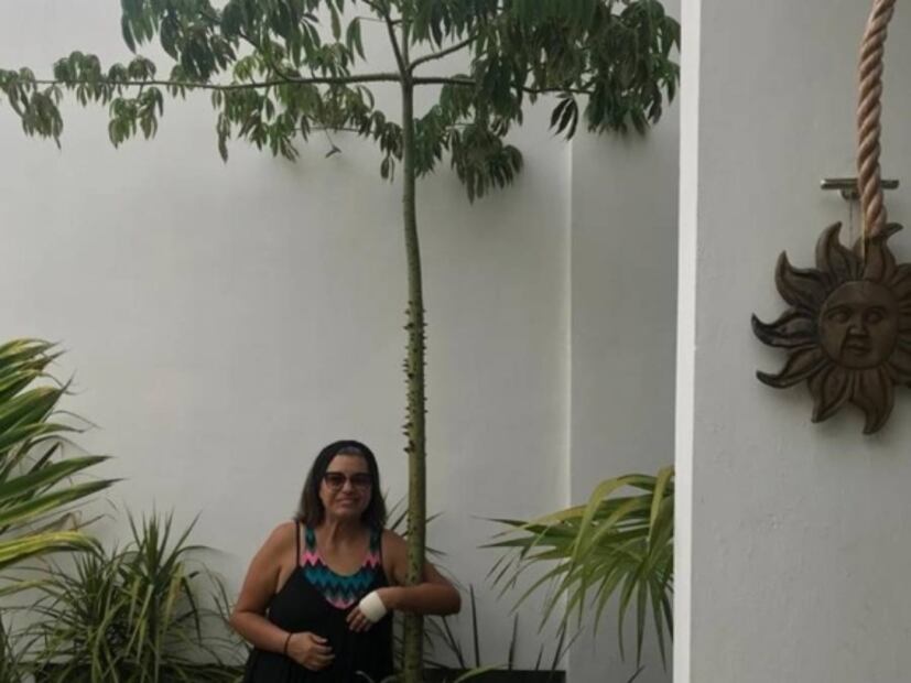 "Ese soldado murió cerca, en un bombardeo"