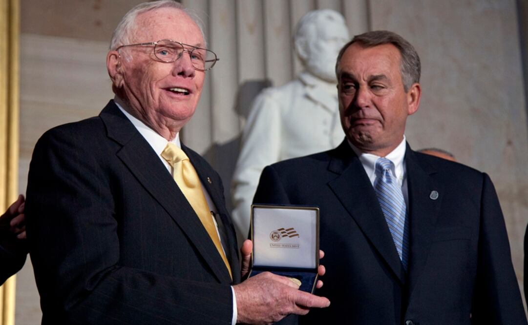 Neil Armstrong en 2011. Foto: AP