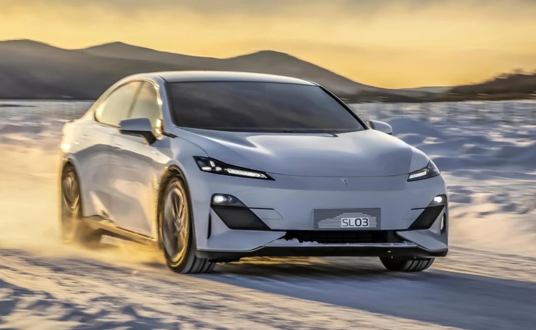 El Shenlan SL03 es una colaboración entre Changan, CATL y Huawei. Foto: Changan