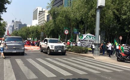 Marchas sobre Reforma provocan cierre de estaciones en Metrobús