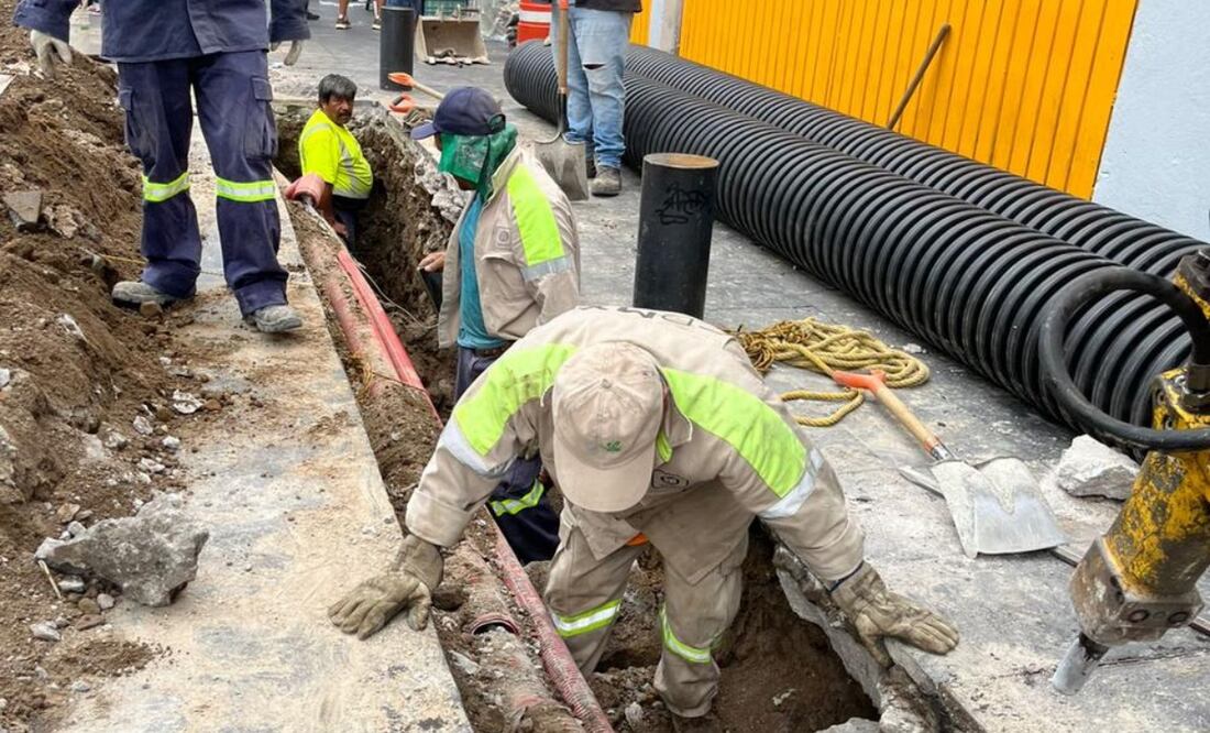 Filtraciones afectan al Metro; Segiagua avanza 90% en reparación en Pino Suárez. Foto: Especial