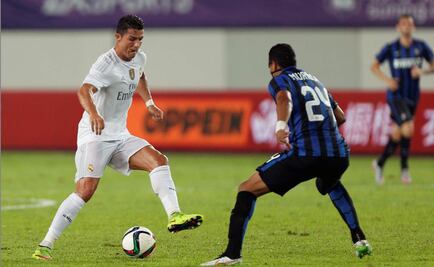 El Madrid le clava tres goles al Inter en China 