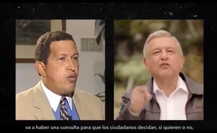 PAN compara a Hugo Chávez con AMLO en spot