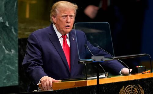 El presidente de Estados Unidos, Donald Trump, interviene durante la 81.ª sesión de la Asamblea General de las Naciones Unidas en la sede de la ONU, el martes 22 de septiembre de 2026. Foto: AP