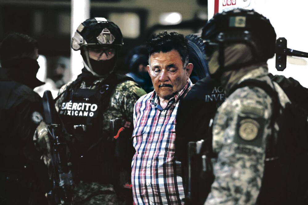 "Don Rodo" fue detenido con una carabina y droga. Foto: Especial