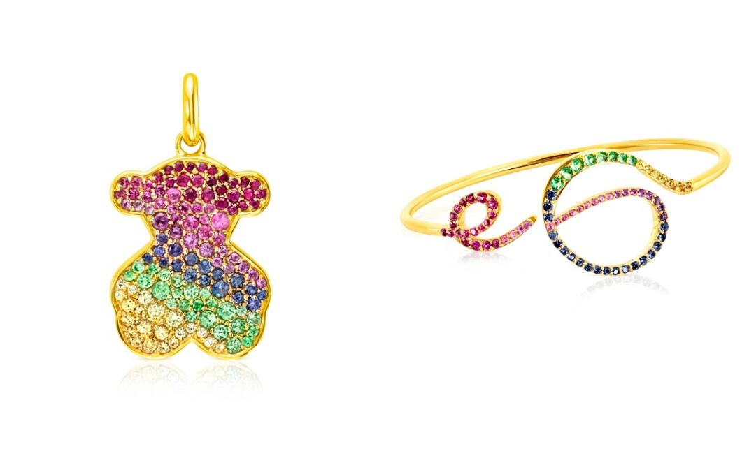 Imagen: Cortesía | El colorido de las nuevas piezas de Tous.