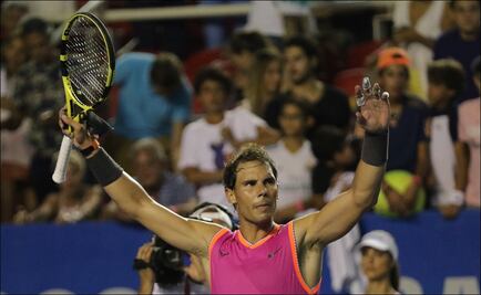 Rafa Nadal se impone a Mischa Zverev en el Abierto de Acapulco