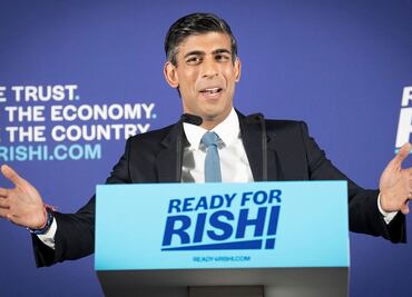 Con todo en contra, el primer ministro británico Rishi Sunak se la juega al adelantar las elecciones