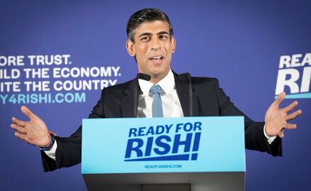 Lidera exministro de Economía, Rishi Sunak votación entre diputados para suceder a Boris Johnson