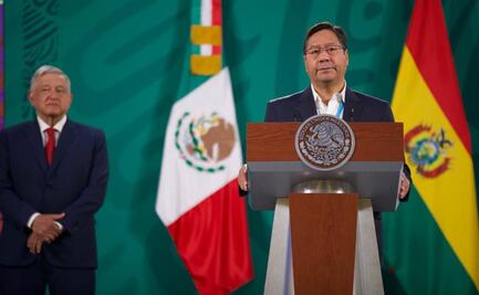 Bolivia no olvidará nunca que México le abrió las puertas, dice el presidente Luis Arce