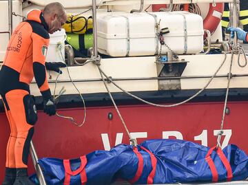 Recuperan cadáver de la última desaparecida en el naufragio de superyate en Sicilia