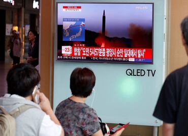 Corea del Norte dispara aparentes misiles balísticos al mar de Japón