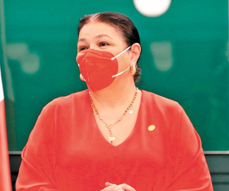 Dulce María Sauri dice que se trata de “un beso del diablo”. Foto: ARCHIVO EL UNIVERSAL