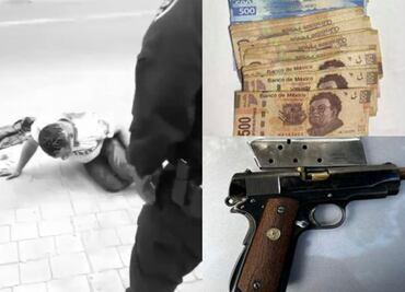 “¡Llévame a que me curen!”: asaltante pide ayuda tras ser herido por guardia de seguridad en la Miguel Hidalgo