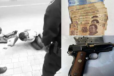 “¡Llévame a que me curen!”: asaltante pide ayuda tras ser herido por guardia de seguridad en la Miguel Hidalgo