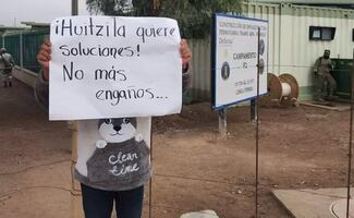 Vecinos de Tizayuca, Hidalgo, se manifiestan contra obras del tren AIFA-Pachuca; denuncian daños en viviendas y calles