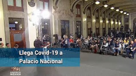 Da positivo a Covid-19 trabajador de conferencias vespertinas de López-Gatell