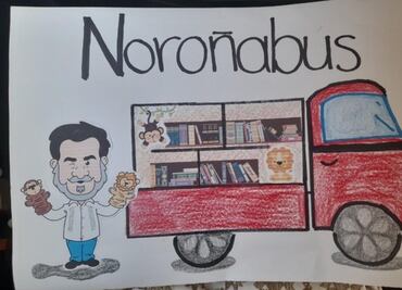 “Noroñabus”, la librería ambulante que acompañará a Gerardo Fernández por todo el país