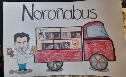 “Noroñabus”, la librería ambulante que acompañará a Gerardo Fernández por todo el país