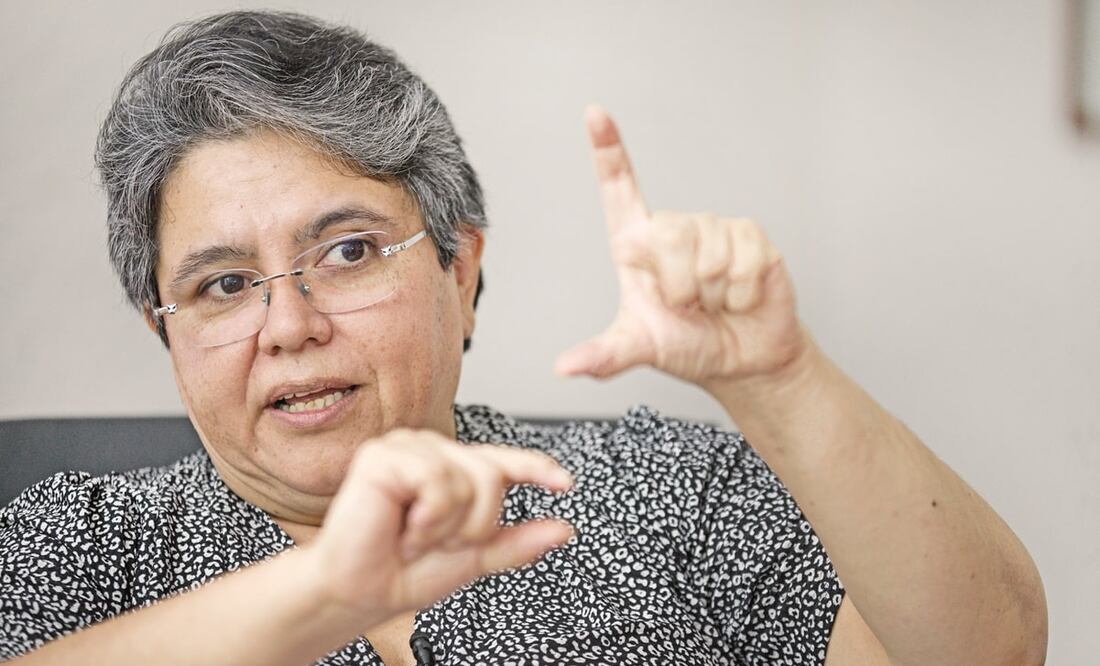 Raquel Buenrostro Sánchez. Jefa del Servicio de Administración Tributaria (SAT). Foto: Germán Espinosa. EL UNIVERSAL