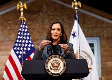Kamala Harris refrenda compromiso de trabajar con Canadá y México contra trata de personas