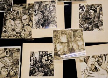 La obra de Diego Rivera que Rockefeller censuró y terminó con Elba Esther