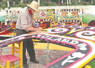 Manita de gato y pintura para “Kenia” y “Lupita”