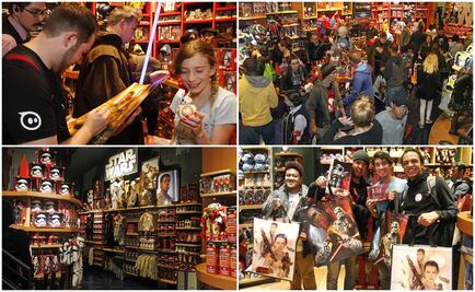 Furor por la nueva mercancía de Star Wars