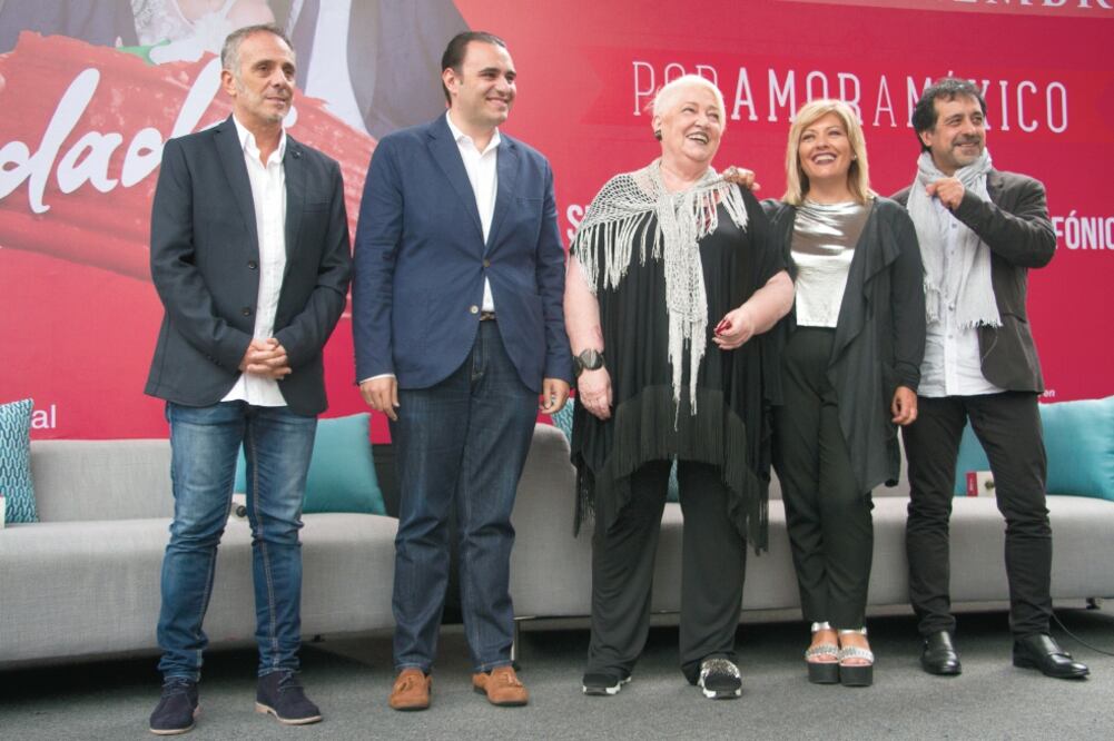 Los españoles cantarán en el Auditorio Nacional este 18 de septiembre. Foto: VICTORIA VALTIERRA. CUARTOSCURO