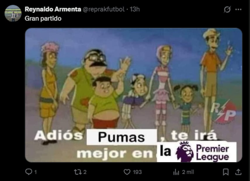 Estos son LOS MEJORES MEMES del triunfo de Pumas sobre Rayados