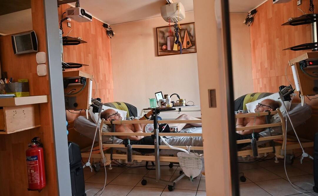 El francés Alain Cocq, que sufre de una enfermedad incurable (Foto: AFP)