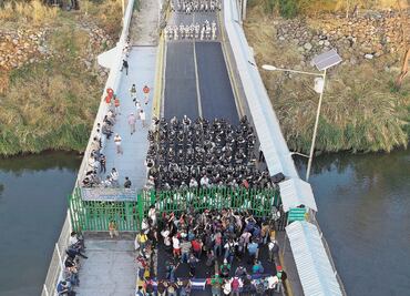 Detienen a 400 migrantes que ingresaron a México