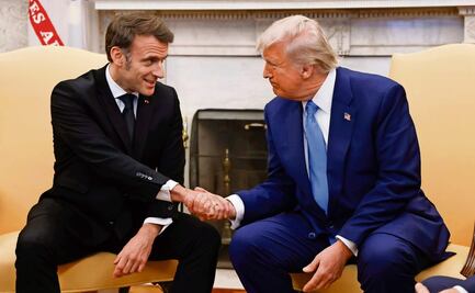 Macron insta a empresas a suspender inversiones en EU; califica aranceles de Trump de "brutales" e "infundados"