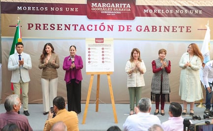 Gobernadora electa de Morelos presenta su gabinete parcial; es mejor tener un 80% de honestidad, dice