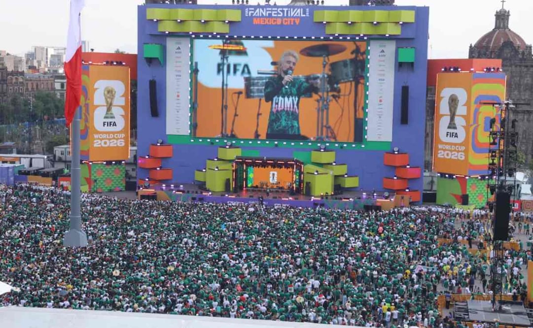 El Gobierno de la Ciudad de México dio a conocer que medio millón de personas acudieron a disfrutar del partido inaugural de la Copa del Mundo 2026 en distintos puntos de la capital. | Foto: Gabriel Pano / EL UNIVERSAL.