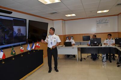 Organiza México ejercicio multinacional de control naval de tráfico marítimo