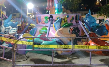 Caída de asientos en juego mecánico deja 3 heridos en Monterrey  