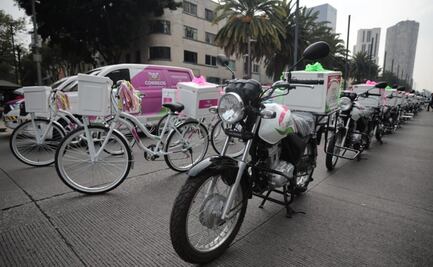 Batres da banderazo de salida a nueva flotilla vehicular de Correos de México