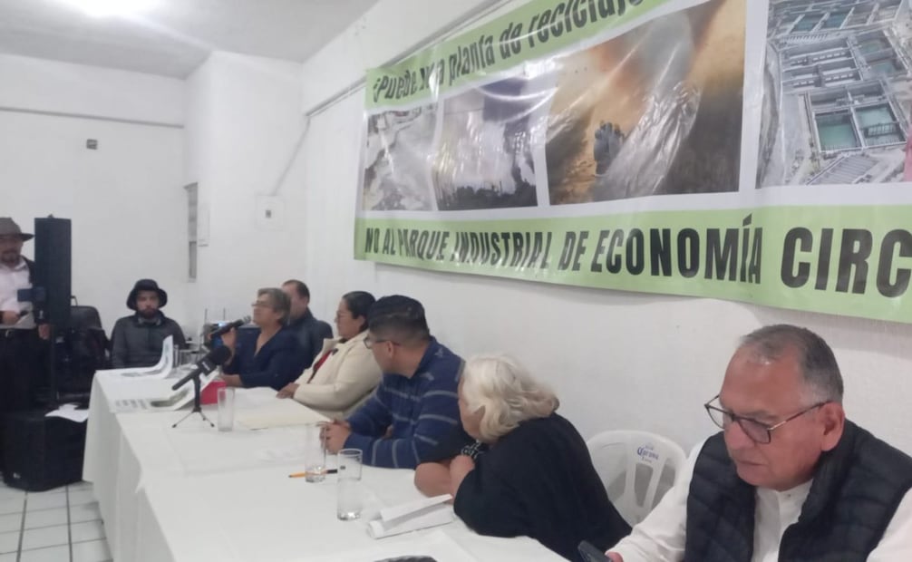 Reunión sobre la construcción de el parque de economía circular (09/12/2025). Foto: Especial