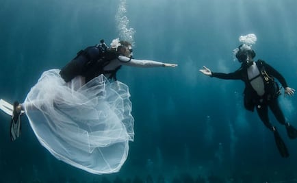 Cásate como la Sirenita: "bajo del mar"
