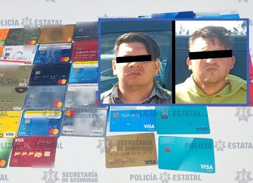 Caen 2 por el delito de robo de tarjetas bancarias en Cuautitlán Izcalli