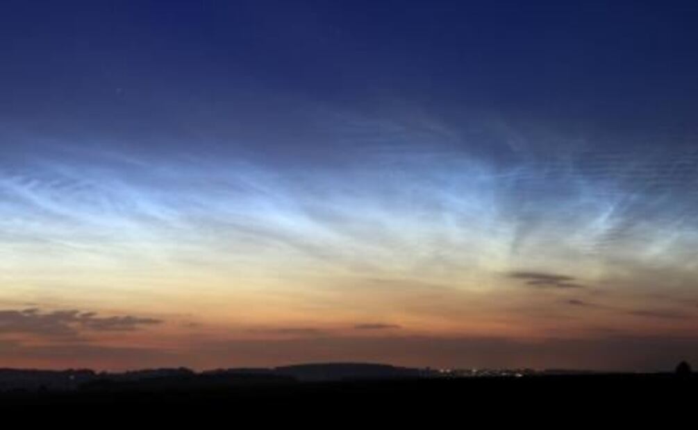 Nubes noctilucentes, la bella secuela del cambio climático 