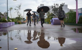 Parque Elevado Tlalpan registra encharcamientos por segundo día; lluvias alcanzan zonas techadas