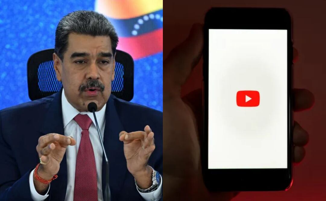 Nicolás Maduro, presidente de Venezuela, continúa baneado de la plataforma YouTube. (23/10/25) Fotos: Archivo