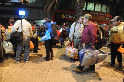 CNTE se retira de Bucareli; se dirigían al Zócalo