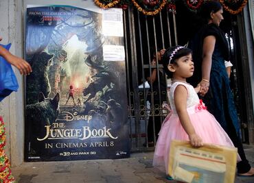 Restringen "El libro de la selva" en la India