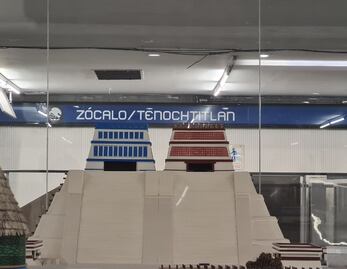 ¿Ya las visitaste? Metro CDMX invita a disfrutar las emblemáticas maquetas en estación Zócalo-Tenochtitlán